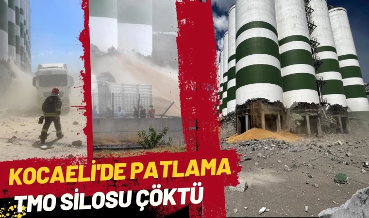 Kocaeli TMO Silolarında Patlama