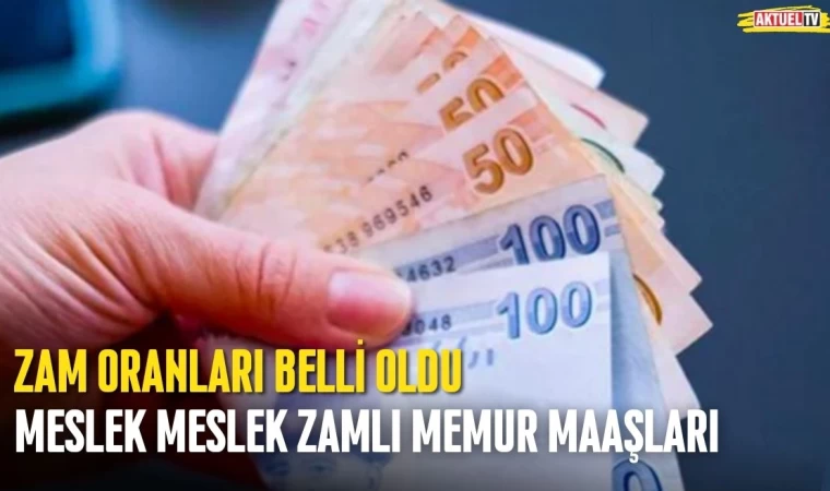 Memur Maaşlarına Yapılacak Zam Oranları Belli Oldu