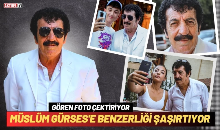 Müslüm Baba’ya Benzerliğiyle Dikkat Çekiyor