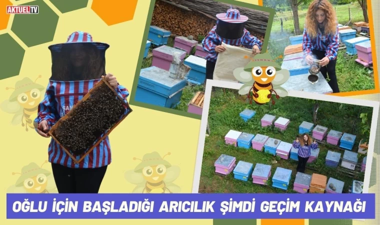 Oğlu İçin Başladığı Arıcılık Şimdi Geçim Kaynağı