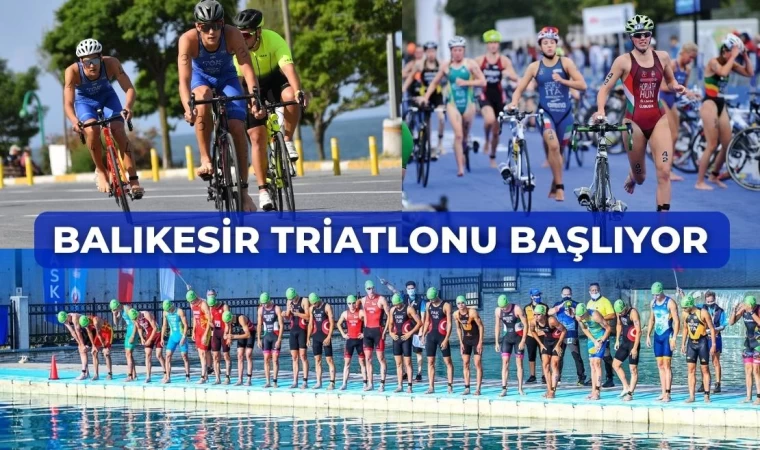 Triatlon Heyecanı Balıkesir Avlu’da