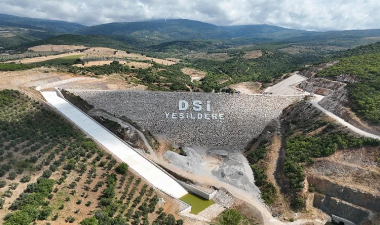 Yeşildere Barajı 39 Bin dekar Araziyi Sulayacak