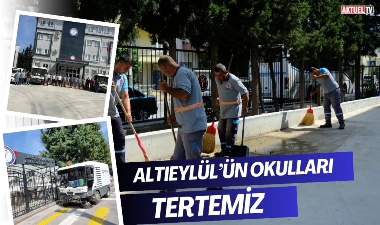 Altıeylül’ün Okulları Tertemiz