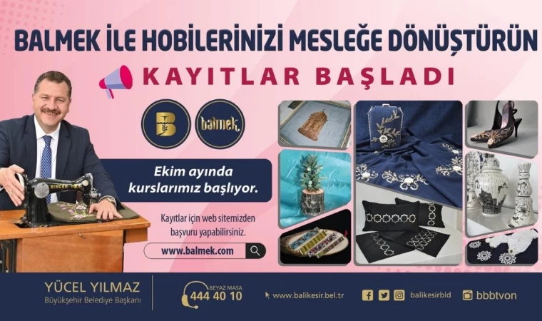 BALMEK Kursları Başlıyor