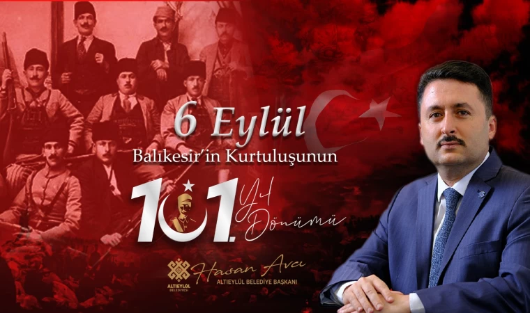 Başkan Avcı Kurtuluşun 101. Yılını Kutladı