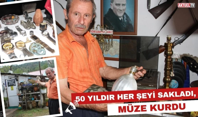 Evde 50 Yıldır Her Şeyi Sakladı, Müze Kurdu