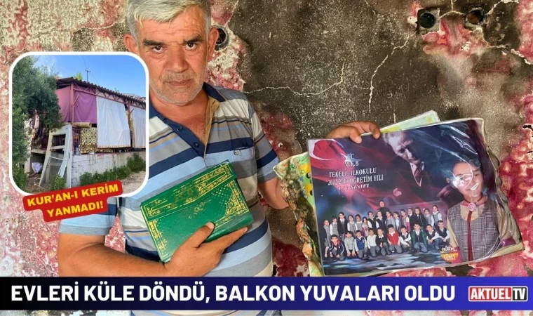 Evleri Küle Döndü, Balkon Yuvaları Oldu