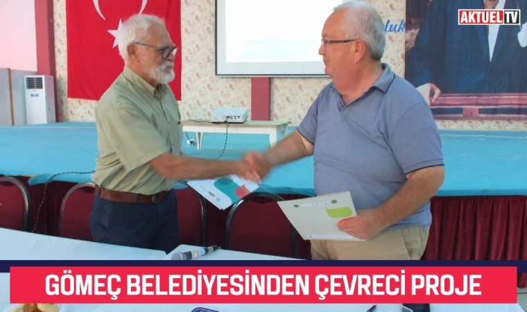 Gömeç Belediyesinden Çevreci Proje