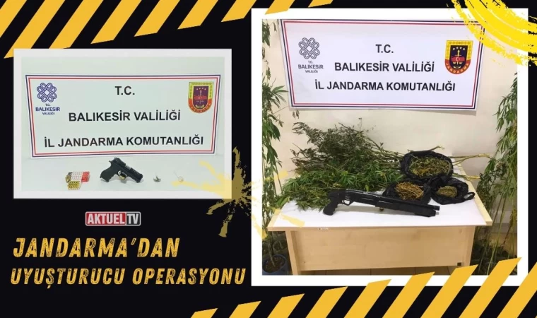 Jandarma'dan Uyuşturucu Operasyonu