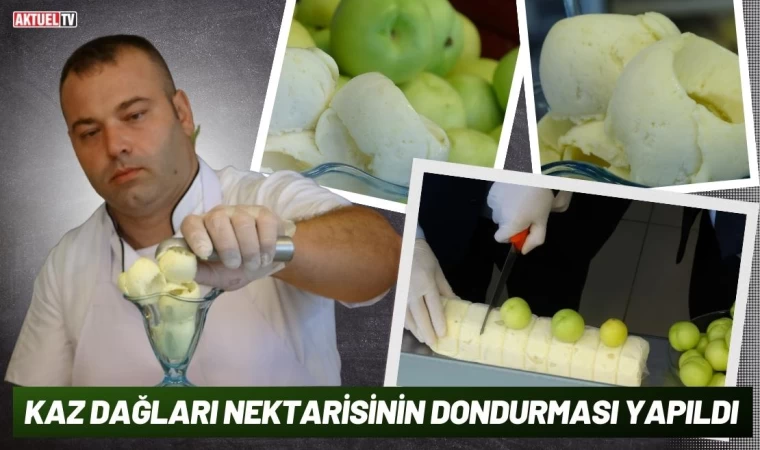 Kaz Dağları Nektarisinin Dondurması Yapıldı