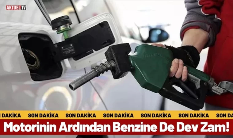 Motorinin Ardından Benzine De Dev Zam!