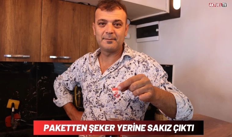 Paketten Şeker Yerine Sakız Çıktı