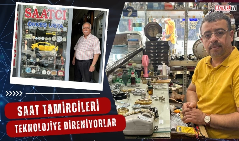 Saat Tamircileri Teknolojiye Direniyorlar