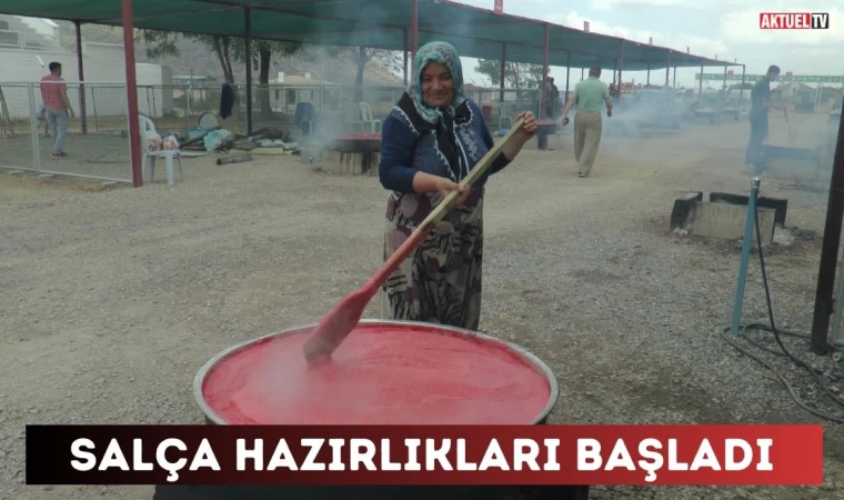 Salça Hazırlıkları Başladı