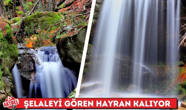 Şelaleyi Gören Hayran Kalıyor