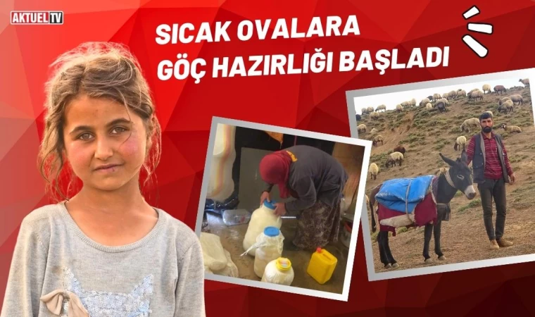 Sıcak Ovalara Göç Hazırlığı Başladı