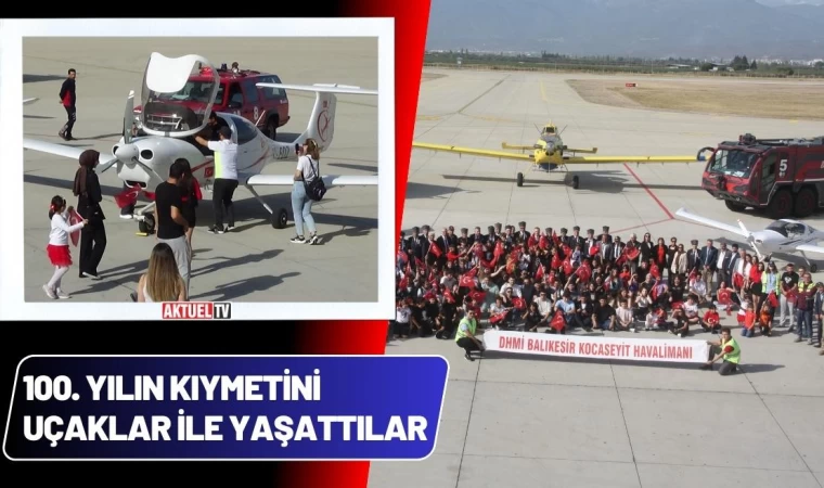 100. Yılın Kıymetini Uçaklar İle Yaşattılar