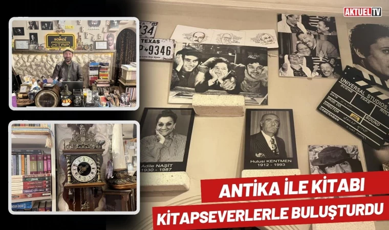 Antika İle Kitabı Kitapseverlerle Buluşturdu