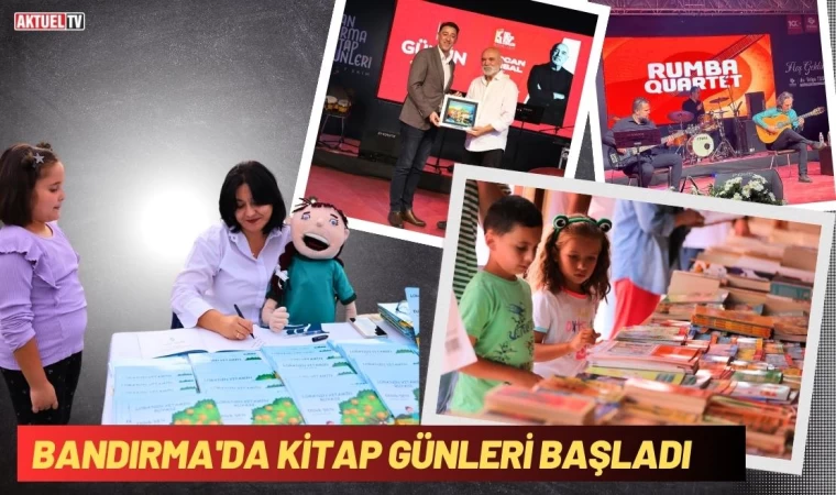 Bandırma'da Kitap Günleri Başladı