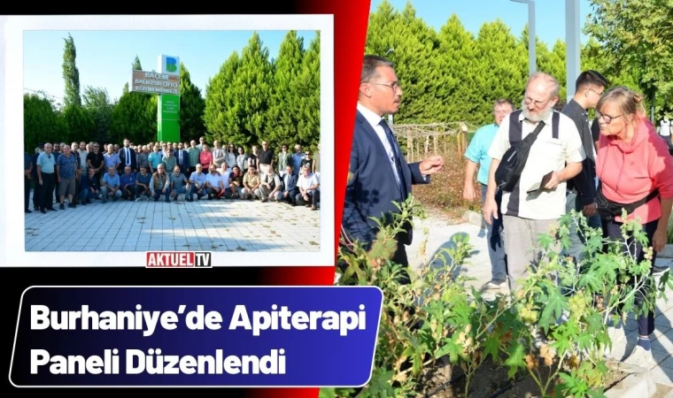 Burhaniye’de Apiterapi Paneli Düzenlendi