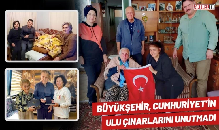 Büyükşehir, Cumhuriyet’in Ulu Çınarlarını Unutmadı