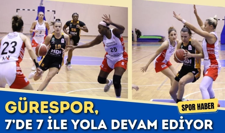 Gürespor, 7’de 7 İle Yola Devam Ediyor