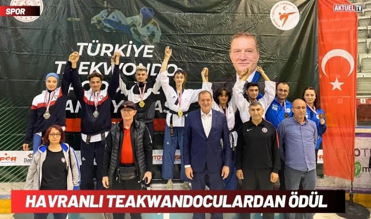 Havranlı Teakwandoculardan Ödül