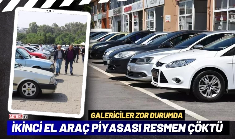 İkinci El araç Piyasası Zor Günler Geçiriyor!!