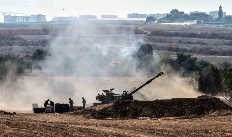 İsrail’den Gazze’ye Yönelik Topçu Atışları Görüntülendi