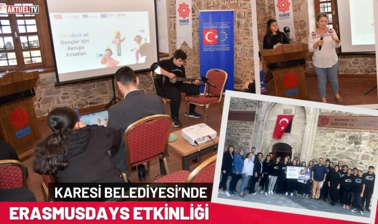 Karesi Belediyesi’nde ErasmusDays Etkinliği