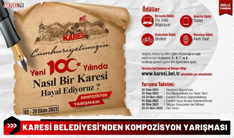 Karesi Belediyesi’nden Kompozisyon Yarışması