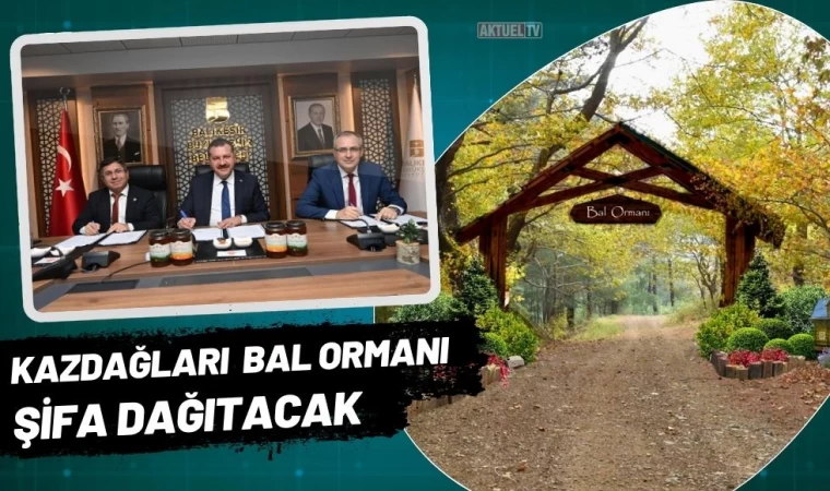 Kazdağları Bal Ormanı Şifa Dağıtacak