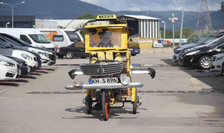 Kendi Eliyle ”Mercedes”ini Yaptı