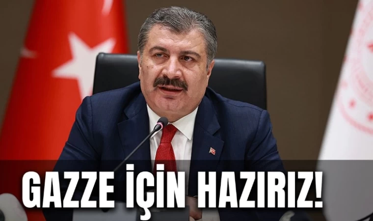 Sağlık Bakanlığı Gazze İçin Harekete Geçti