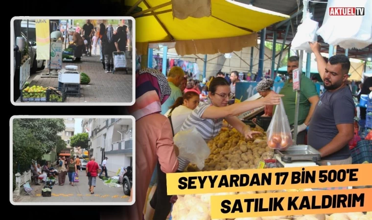 Seyyardan 17 bin 500'e Satılık Kaldırım