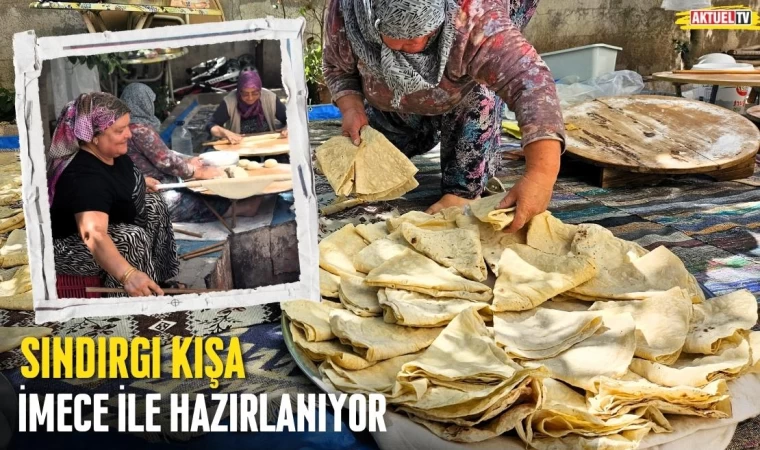 Sındırgı Kışa İmece İle Hazırlanıyor