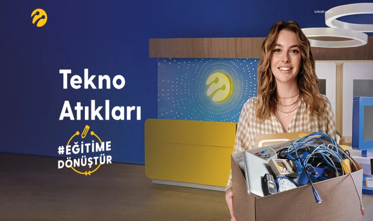 Turkcell’den Tekno Atık Getirene Hediye Çeki