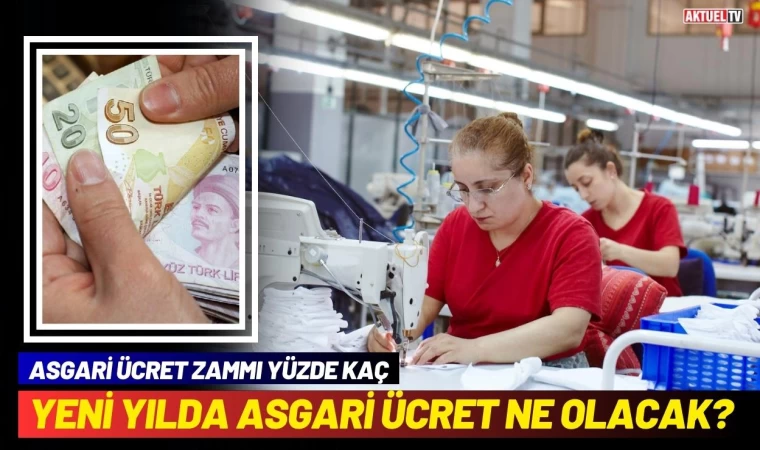 Yeni Yılda Asgari Ücret Ne olacak?