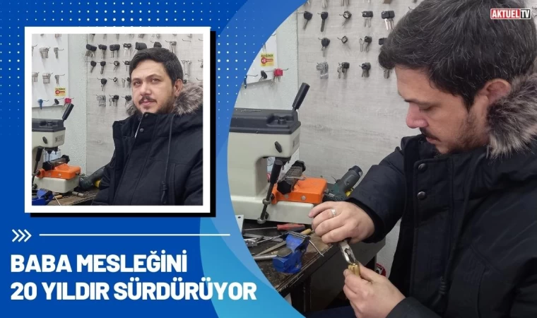 Baba Mesleğini 20 Yıldır Sürdürüyor