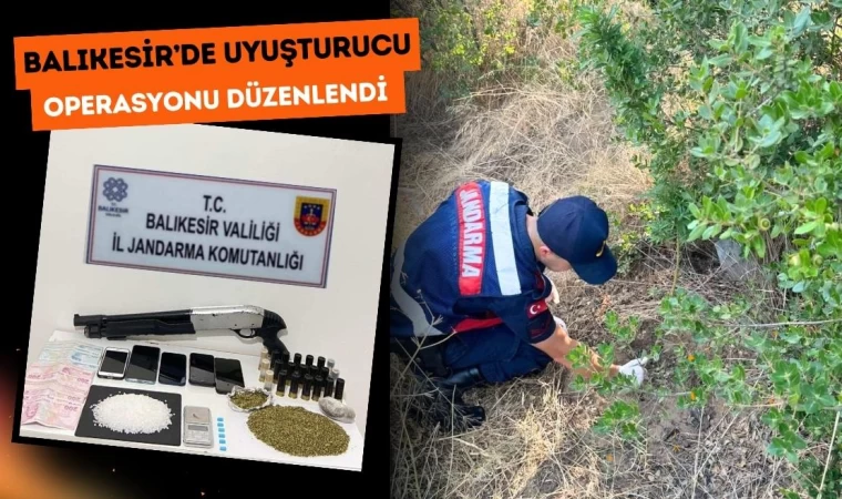 Balıkesir’de Uyuşturucu Operasyonu Düzenlendi