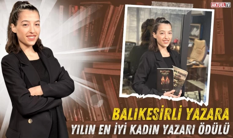 Balıkesirli Kadın Yazara Büyük Ödül