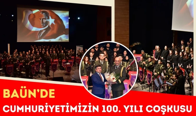 BAÜN’de Cumhuriyetimizin 100. Yılı Coşkusu