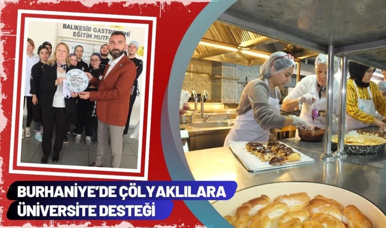 Burhaniye’de Çölyaklılara Üniversite Desteği