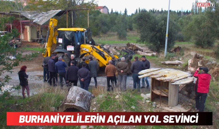 Burhaniyelilerin Açılan Yol Sevinci