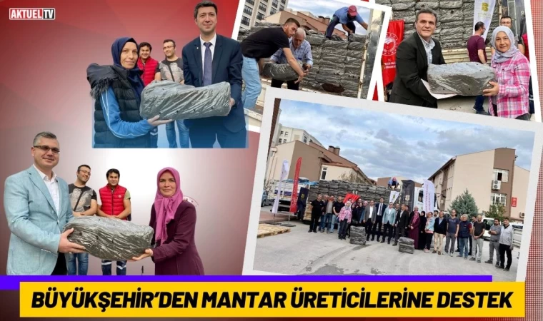 Büyükşehir’den Mantar Üreticilerine Destek