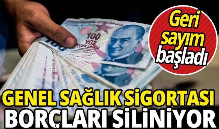 Genel Sağlık Sigortası Borçları Siliniyor