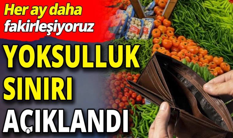 Her Ay Daha Fakirleşiyoruz