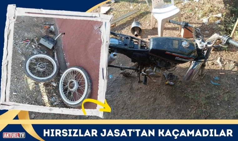 Hırsızlar JASAT'tan Kaçamadılar