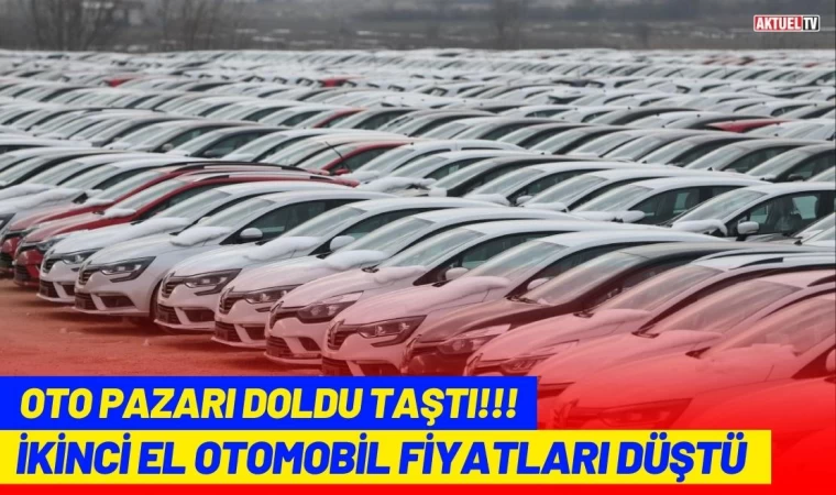 İkinci El Otoda Fiyatlar Düştü, Oto Pazarı Doldu Taştı