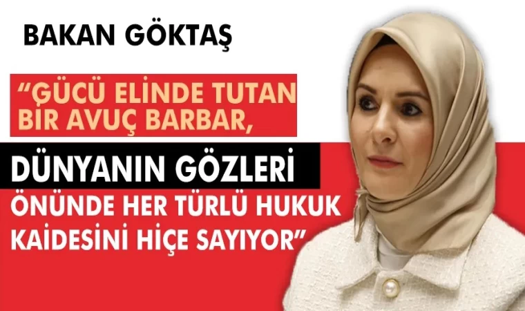 İsrail Her Türlü Hukuk Kaidesini Hiçe Sayıyor